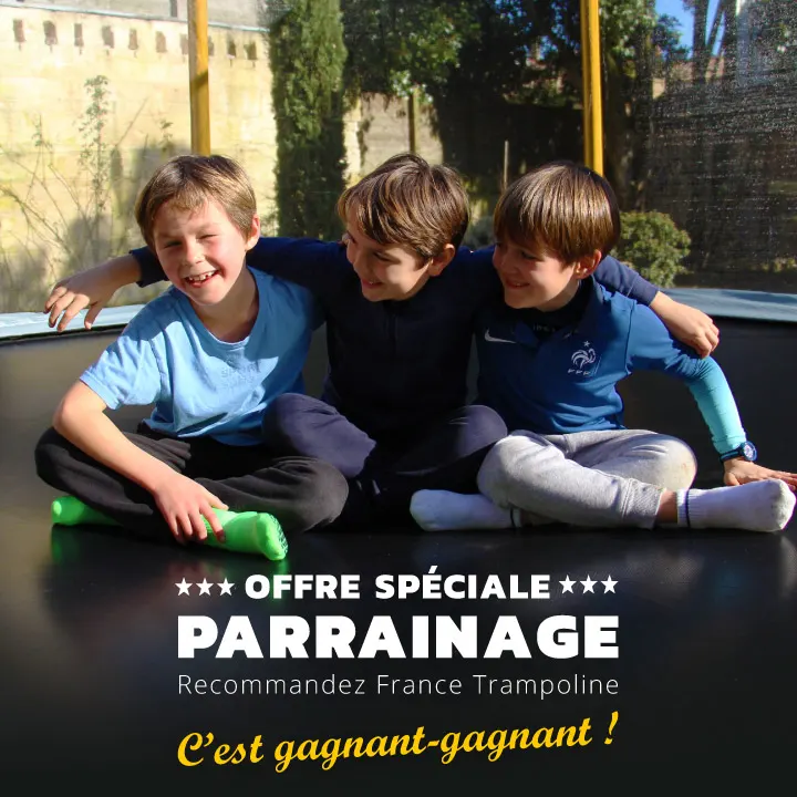 Recommandez France Trampoline & faites le plein d’avantages !